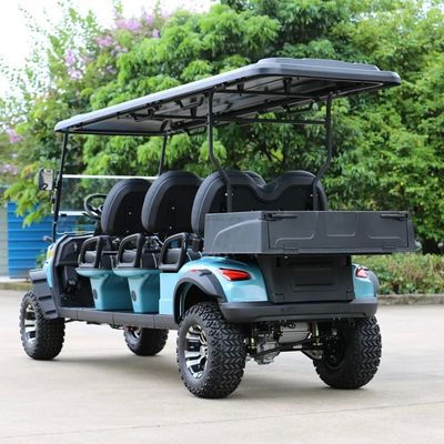 Harga yang bagus 6 Seats Electric Golf Cart With 10-Inch Multimedia Screen Q235 High-Strength Chassis And 510kg Max Loading on line