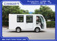 Kecepatan Rendah 48V 5KW Ambulans Listrik Mobil / Mini 4 + 1 Kursi Bus Antar Jemput Listrik pemasok