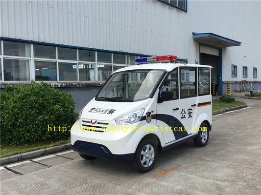 White 48 Voltage Listrik Powered Golf Carts, Mobil Listrik Roda Empat Dengan Pintu