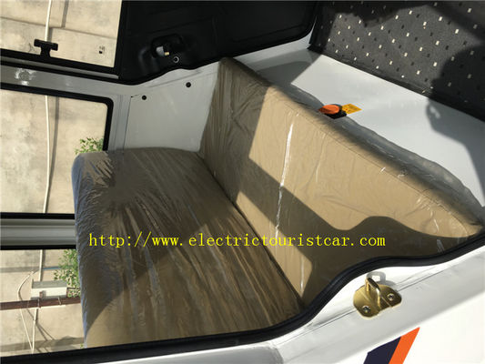 Resort Car 5 Penumpang Electric Sightseeing Bus Model Motor Listrik 48v RWD Drive