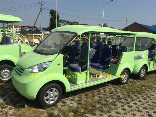 Mobil Resort Motor 48v Low Speed Kendaraan Listrik 8 Seater Mobil Listrik Dengan Pengisi Gratis