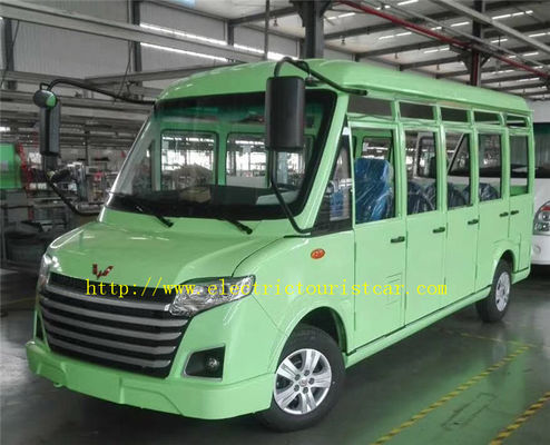 18 Kursi Bus Tamasya Listrik, Bus Antar Jemput Sekolah Dengan Pintu 30 Km / H