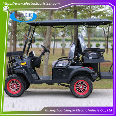 China Menghasilkan Kereta Golf Listrik 4 Kursi Berkualitas Baterai Buggy Golf Listrik untuk Resort