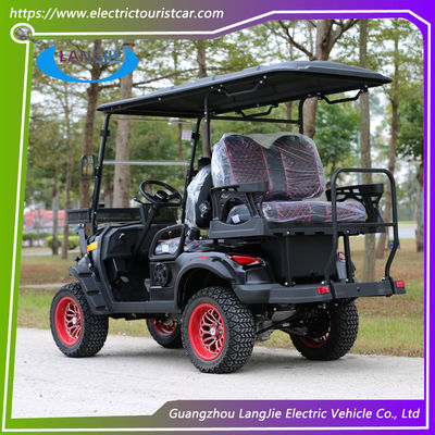 China Menghasilkan Kereta Golf Listrik 4 Kursi Berkualitas Baterai Buggy Golf Listrik untuk Resort