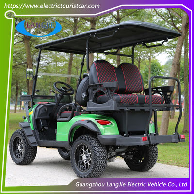 Desain Baru Pilihan Warna Kereta Golf Listrik 4 Kursi 48V Mobil Klub Listrik Energi Mobil Hijau