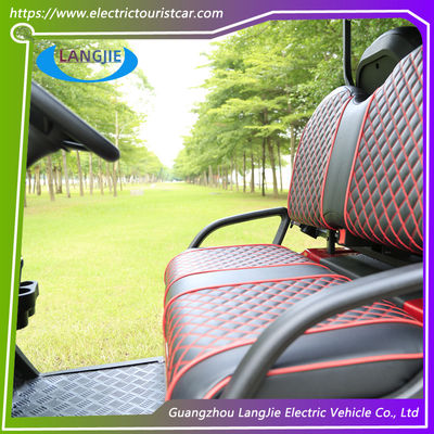 Disesuaikan 4 Seater 48V AC Motor Empat Roda Electric Golf Cart Baterai Energi dengan CE
