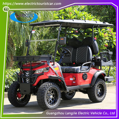 Off Road Street Legal 48V Baterai Electric Golf Car Buggy 4 dan 6 Seater
