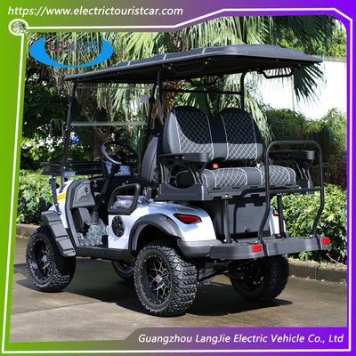 4 kursi mobil klub jalanan legal kereta golf AC Motor Tipe untuk Performance halus dan stabil