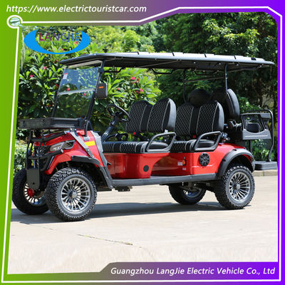 Mini 4+2 Seats Electric Golf Club Cart Baterai-dioperasikan Electric Buggy Car dengan CE