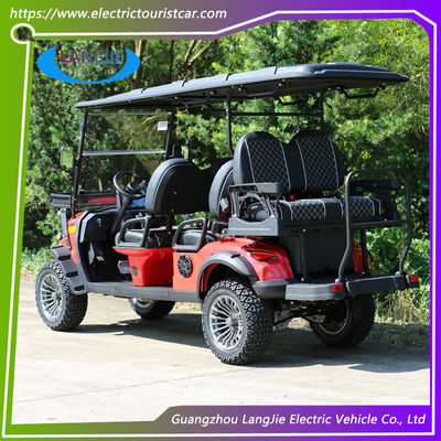 Mini 4+2 Seats Electric Golf Club Cart Baterai-dioperasikan Electric Buggy Car dengan CE