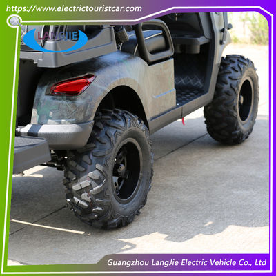 Easy Go Golf Cart Custom Electric Golf Carts 4 Wheel Drive 4 Seat Disetujui CE