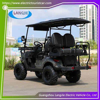 2 Seats Street Legal Electric Golf Carts 4 Wheel Drive Mobility Scooter 5Kw Kekuatan Motor