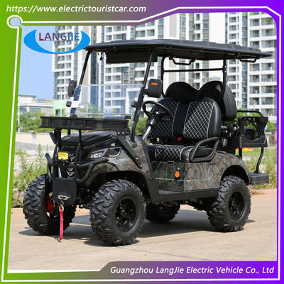 Disesuaikan 4 Seat Electric Car Club Mobil Mini Off Road Hunting Electric Golf Cart CE