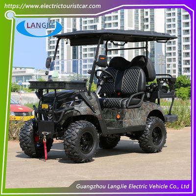 4 Roda Golf Electric Car Car Dengan Golf Bag Rack 5KW Scooter Listrik Golf Buggy