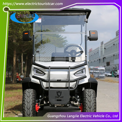 4 Seat Electric Golf Buggy Baterai-dioperasikan Electric Hunting Cart Dengan Sertifikat CE