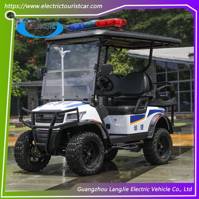 4 Seat Electric Mini Golf Cart 48v Baterai Asam Timah Mobil Klub Golf Presiden