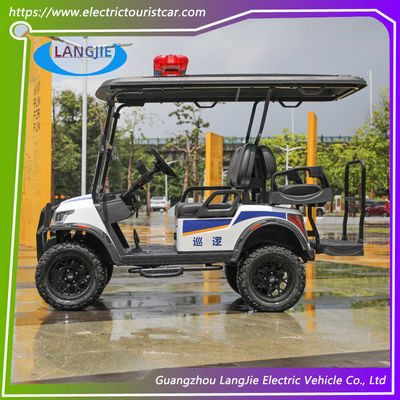 4 Seat Electric Mini Golf Cart 48v Baterai Asam Timah Mobil Klub Golf Presiden