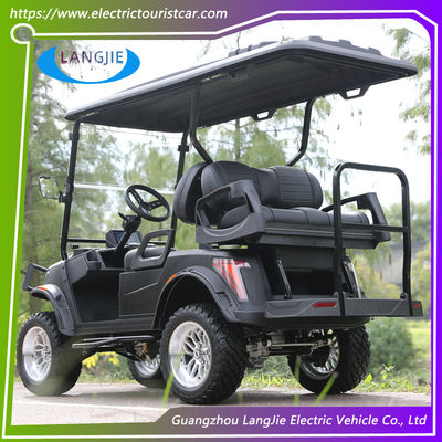 Electric Golf Cart Club Mobil 4 Orang AC Motor Mobil Berburu Listrik Untuk Bandara Park