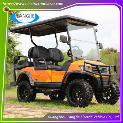 Harga yang bagus 4 Roda Electric Golf Cart 48V AC Motor Warna Opsi Club Mobil untuk Taman Lapangan Golf on line