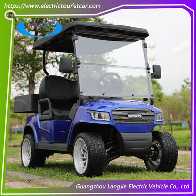 AC Motor 2 Seater Golf E Mobil Golf Electric Carts Kecil Untuk Lapangan Golf