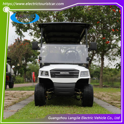 8 Orang Mini Electric Golf Carts AC Motorized Golf Carts Untuk Hotel
