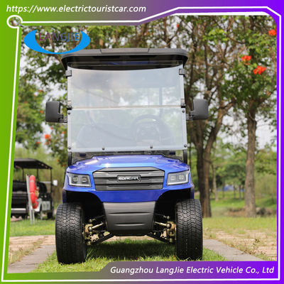 Golf E Mobil 4 Roda Electric Mini Golf Cart Motor Listrik 2 Kursi Golf Car untuk Resort