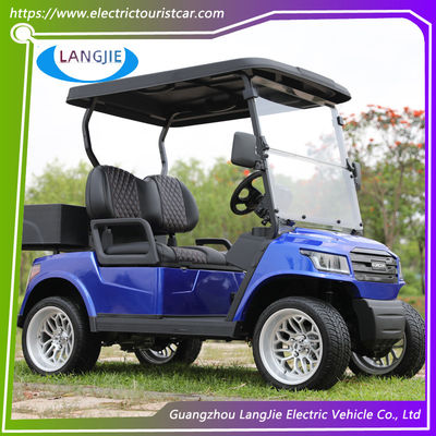Harga yang bagus 2 Seater Electric Golf Cart Dengan Cargo Box AC Motor Untuk Kinerja Lapangan Golf yang Optimal on line
