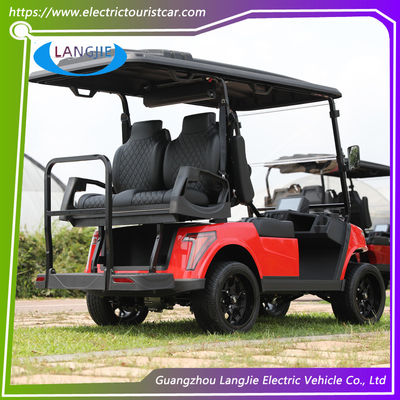 4 orang 48V lifted Golf Cart Sertifikasi CE 5kw Off Road Gaya Baru Mobil Listrik Golf Cart
