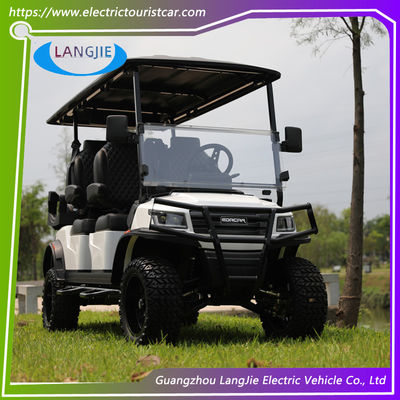 48V/5KW AC Motor 4 Electric Hunting Car 4 Seat Dengan 8703101900 Dan Waktu Pengisian 8-10h