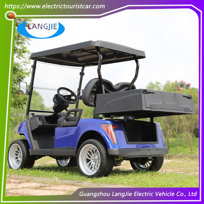 2 Seater Electric Cargo Electric Utility Carts 48V 5KW Dengan Bucket 80km Range