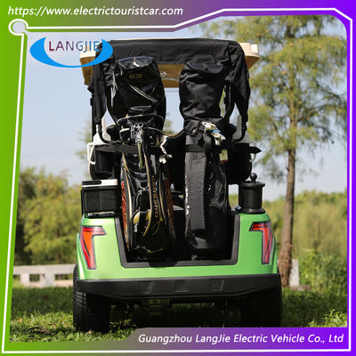 2 Seat Electric Golf Cart AC Motor Gratis Perawatan Baterai Club Mobil Untuk Lapangan Golf
