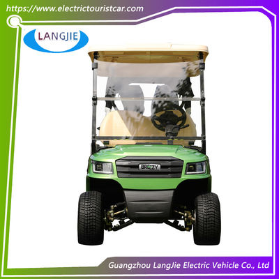 Harga yang bagus 4 Roda 2 Orang Electric Club Golf Cart Mobil 48V Baterai Powered Dengan Atap on line