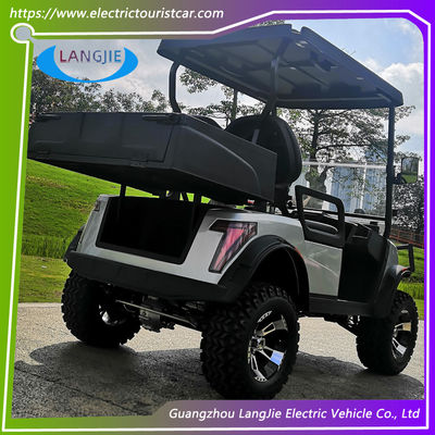 2 Seater Electric Car With Cargo Box 48V Club Car Utility Vehicle Untuk Hotel