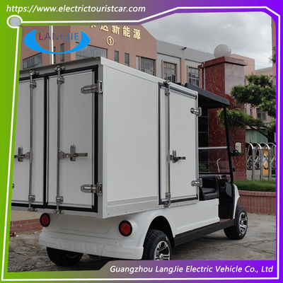 Kendaraan Pengiriman Listrik 2 Kursi AC Motor 48V Bandara Electric Cart Untuk Parkir