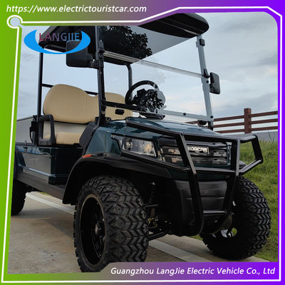 2 kursi mobil golf listrik angkat 48 volt mobil klub mobil klub mobil golf buggy dengan AC 5KW motor
