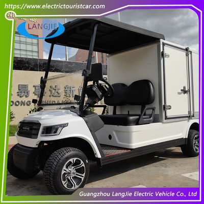 Kendaraan Pengiriman Listrik 2 Kursi AC Motor 48V Bandara Electric Cart Untuk Parkir