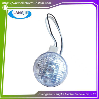 OEM Putih 12V LED Lampu Kabut Depan Bulat Untuk Bagian Mobil Golf Marshell
