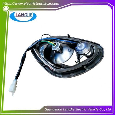 Aohu 12V Plastik LED Front Steering Lighting Lampu Kabut Untuk Club Golf Cart Bagian