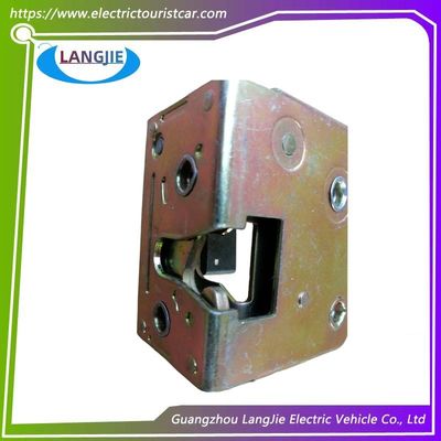 LVTONG Electric Sightseeing Car Gold Otomatis Pintu Kunci Blok Plat Bagian