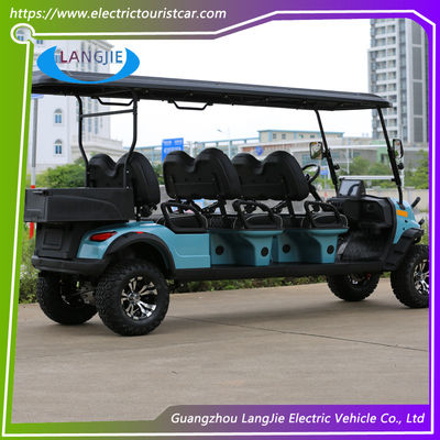 Mobil listrik 6 kursi 4 roda kuat mobil listrik Golf Buggy