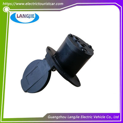 Golf Cart Eagle Charging Plug Kursi Wanita 48V Hitam Bahan Plastik