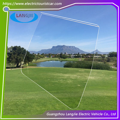 Club Car DS Clear Windshield 1982-2000 Mobil Golf Baru Akrilik Lempeng Lempeng Lempeng