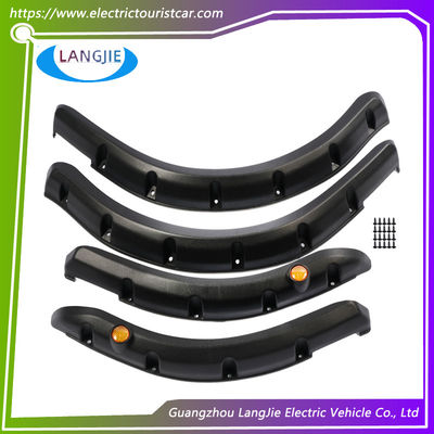 Golf Cart Front Rear Fender Flares Untuk EZGO RXV 2008-2015 Dengan Metal Hardware Set Of 4