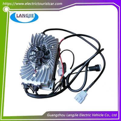 72V Intelligent Lithium Battery Charger Waterproof HXHF-7215MCW-V1.5 Untuk Marshell Golf Cart