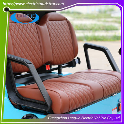 4 Seat Electric Club Car Precedent Golf Cart 4 Seat AC Motor 48v Untuk Taman Bandara