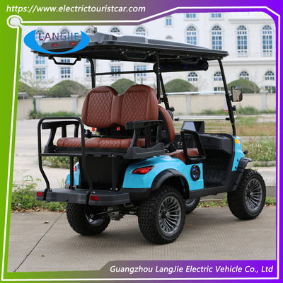 4 Seat Electric Club Car Precedent Golf Cart 4 Seat AC Motor 48v Untuk Taman Bandara