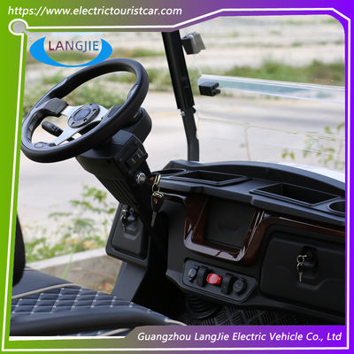 4 Wheel Electric Golf Cart 48V AC Motor 2 Seater Electric Car Untuk Mobil Resort