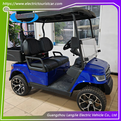 2 Seater Electric Security Patrol Vehicles Dengan 2 Pcs Rear View Mirror Club Car Golf Buggy