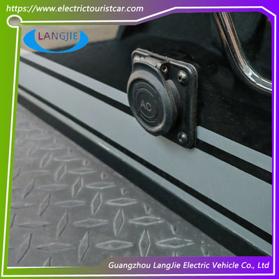 AC 2 Seater Electric Car 48 Volt Klub Layanan Parkir Mobil Makanan Golf Cart Untuk Hotel