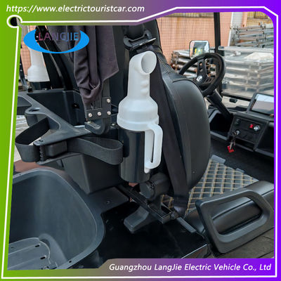 AC 2 Seater Electric Car 48 Volt Klub Layanan Parkir Mobil Makanan Golf Cart Untuk Hotel